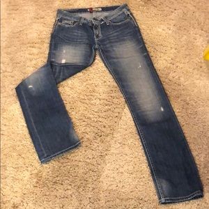 BKE Women's Straight Leg Jeans - Blue